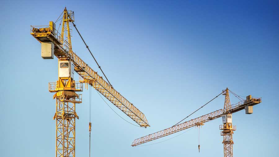 Gru mezzo di sollevamento di persone e di 